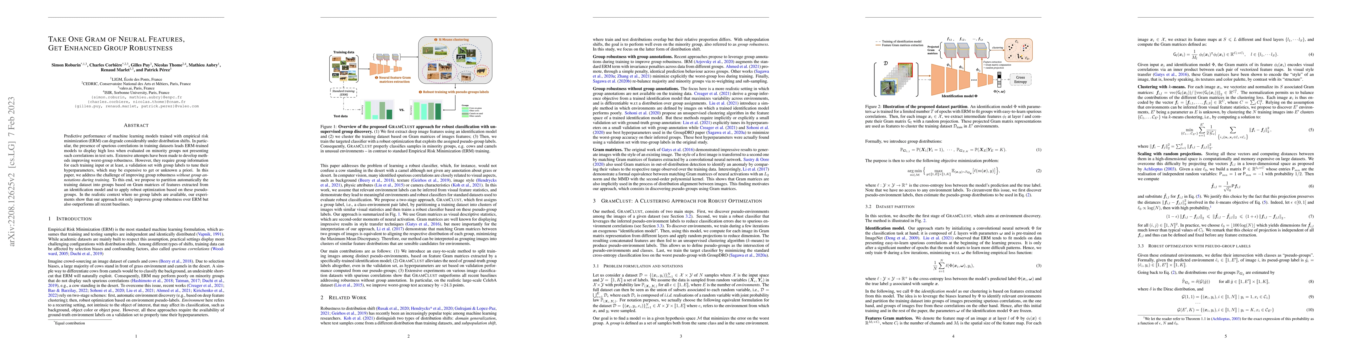 Thumbnail for Take One Gram of Neural Features, Get Enhanced Group Robustness