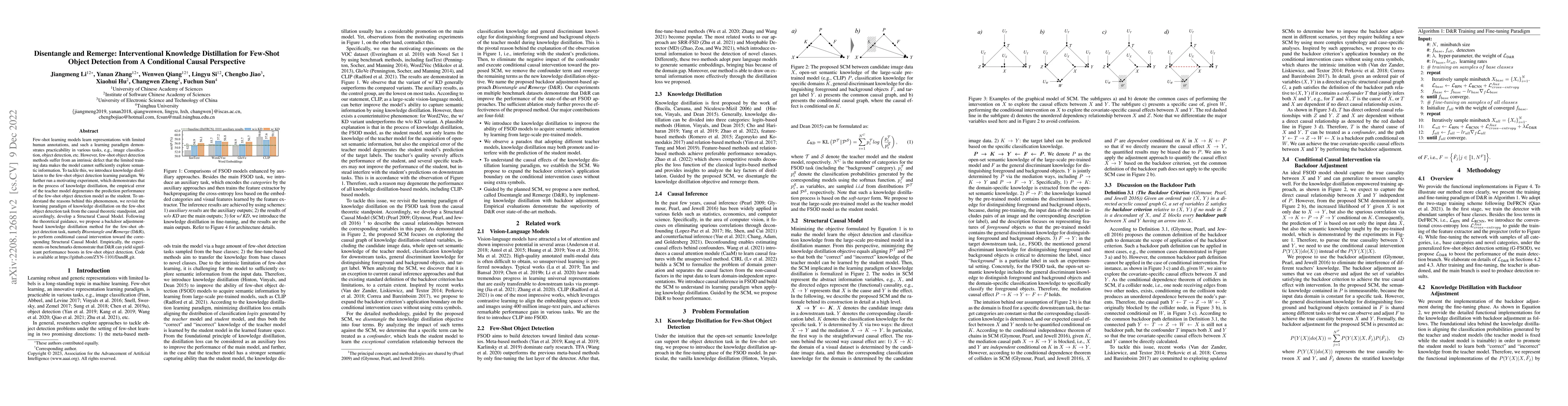 Thumbnail for Disentangle and Remerge: Interventional Knowledge Distillation for
  Few-Shot Object Detection from A Conditional Causal Perspective