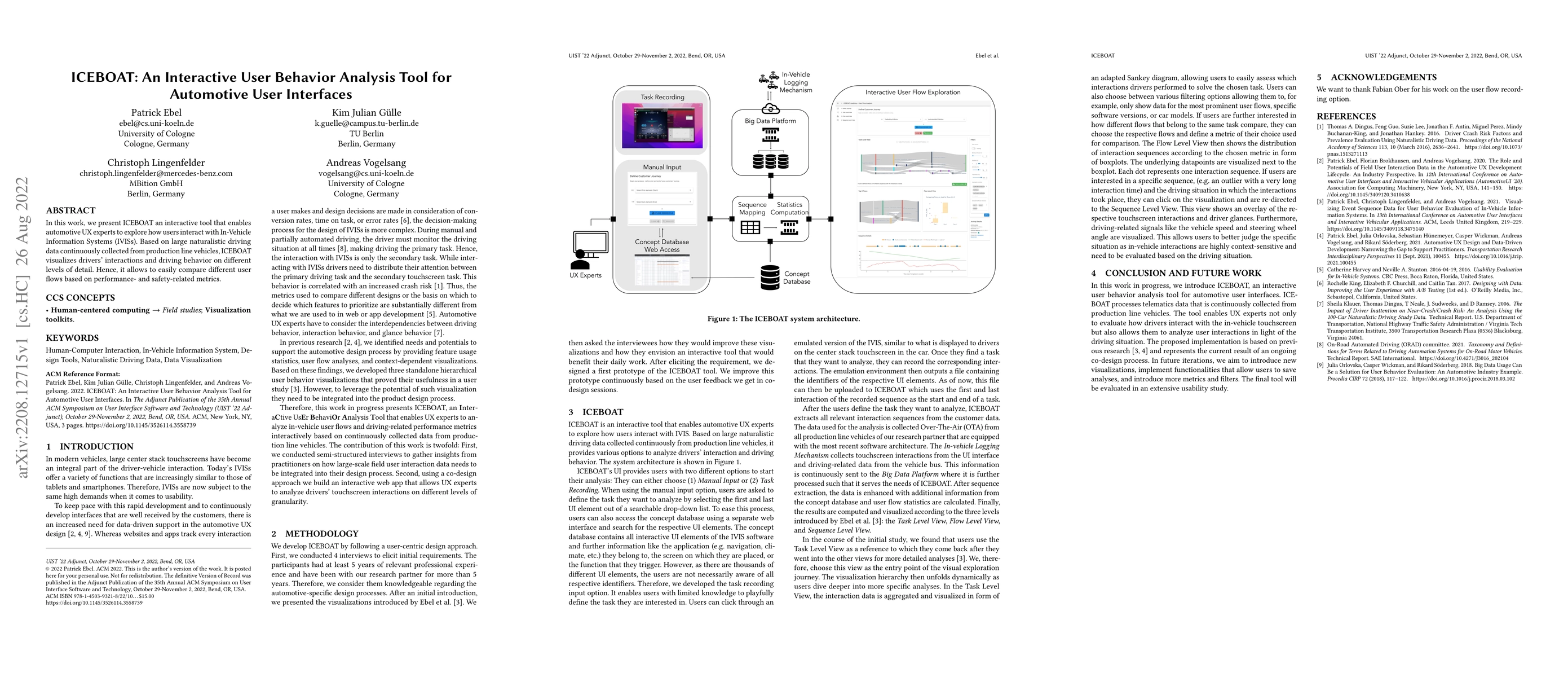 Thumbnail for ICEBOAT: An Interactive User Behavior Analysis Tool for Automotive User
  Interfaces