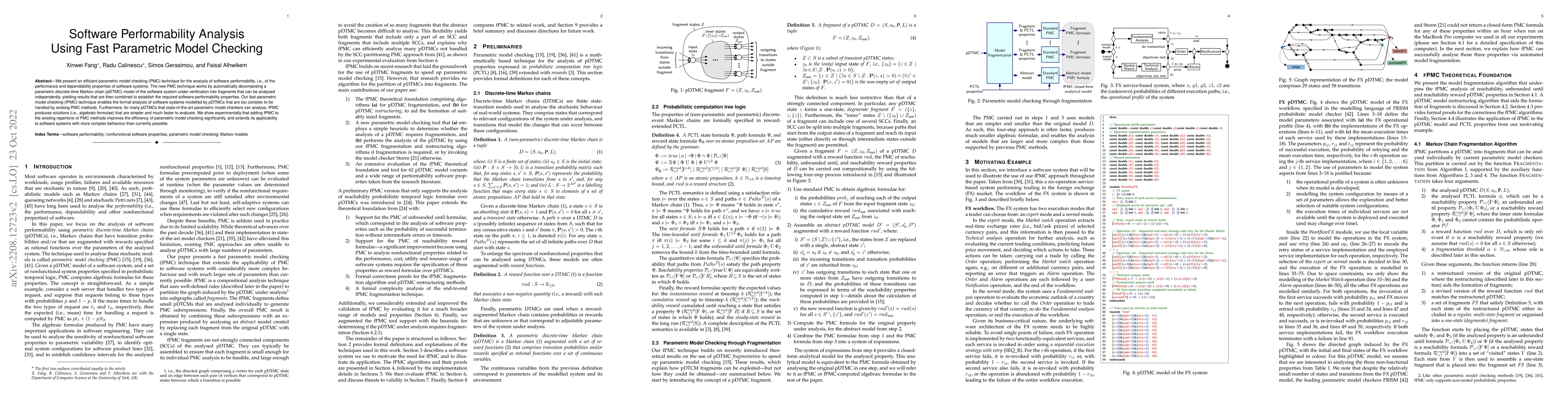 Thumbnail for Software Performability Analysis Using Fast Parametric Model Checking