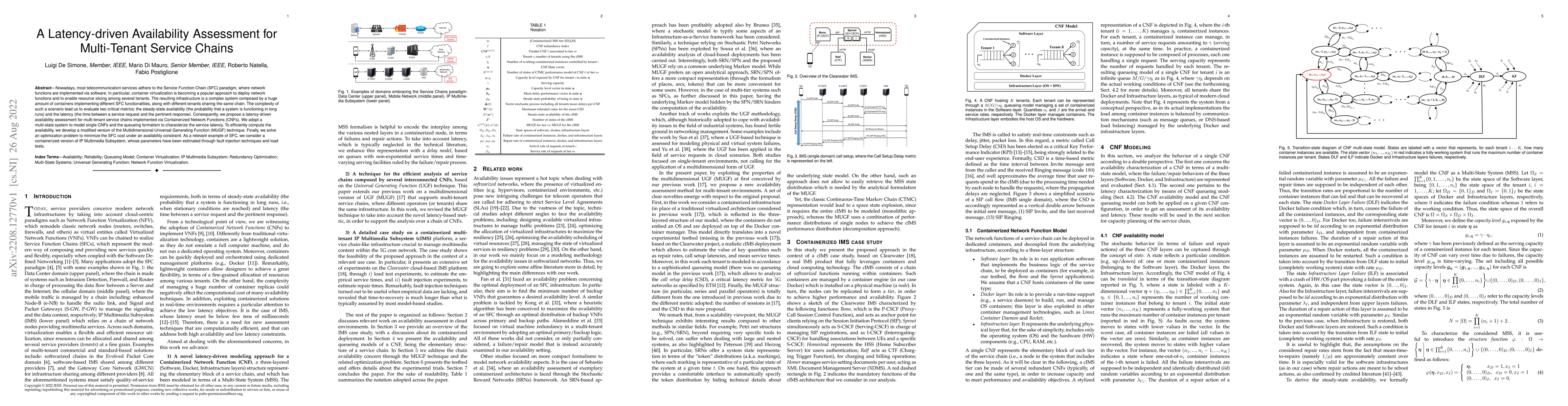 Thumbnail for A Latency-driven Availability Assessment for Multi-Tenant Service Chains