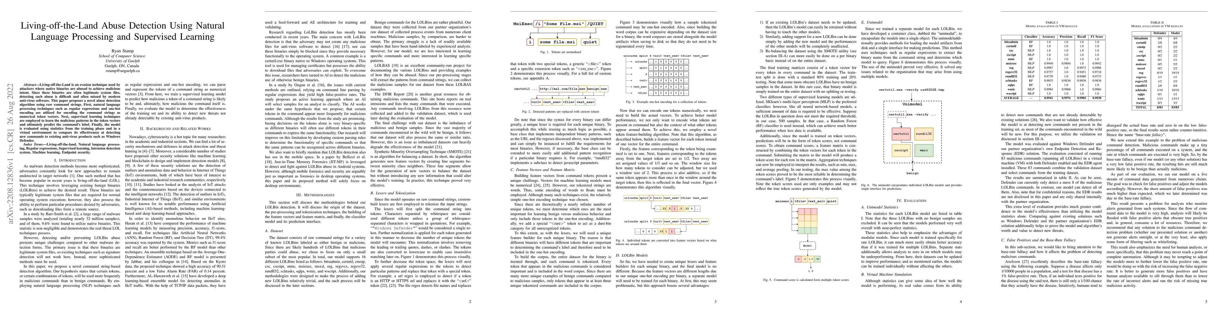 Thumbnail for Living-off-the-Land Abuse Detection Using Natural Language Processing
  and Supervised Learning