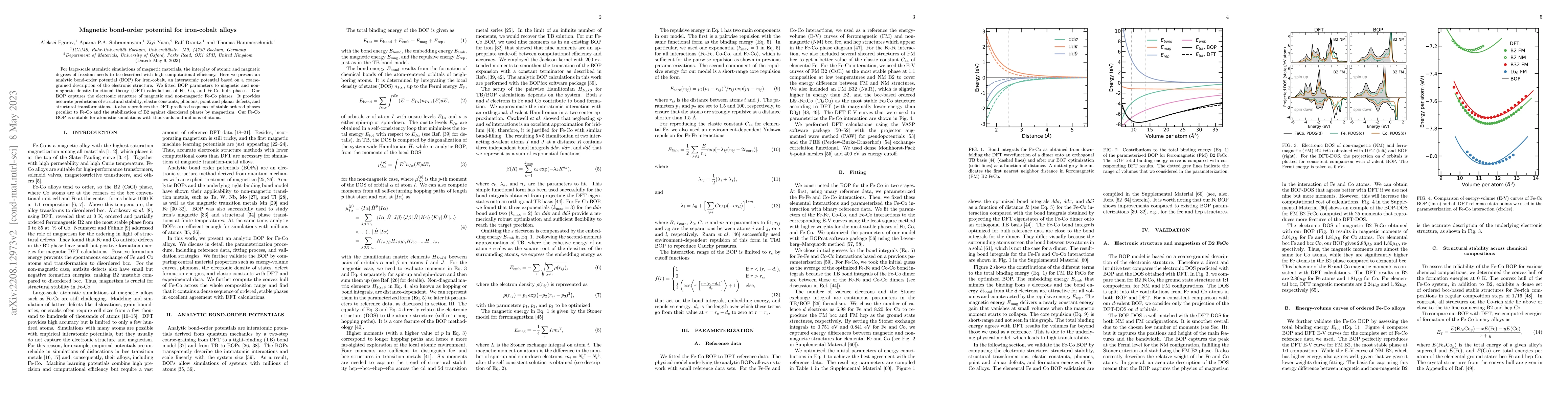 Thumbnail for Magnetic bond-order potential for iron-cobalt alloys