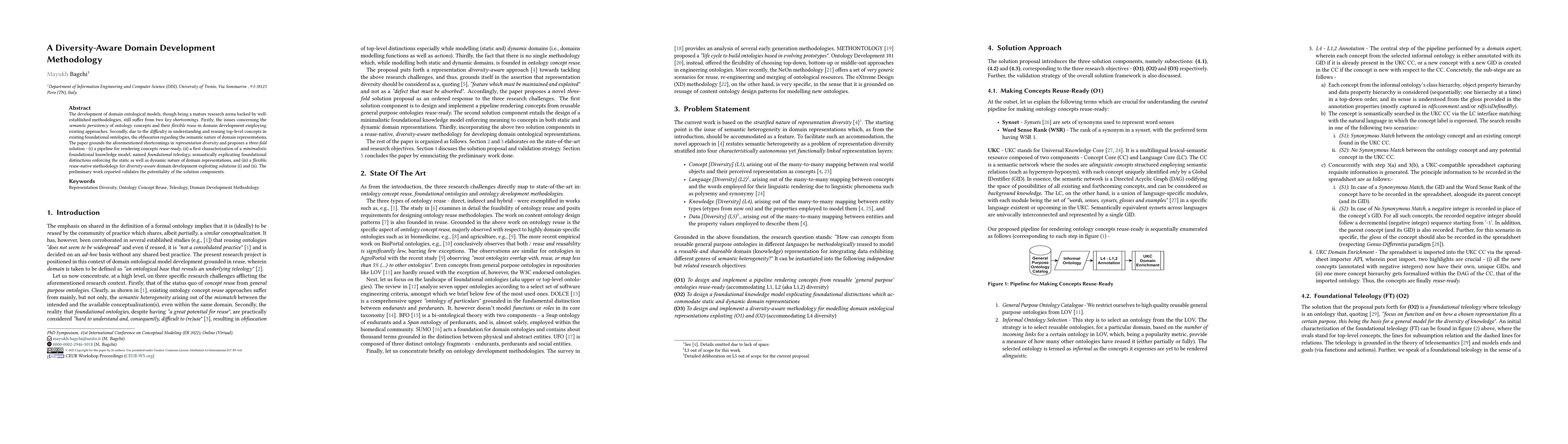 Thumbnail for A Diversity-Aware Domain Development Methodology