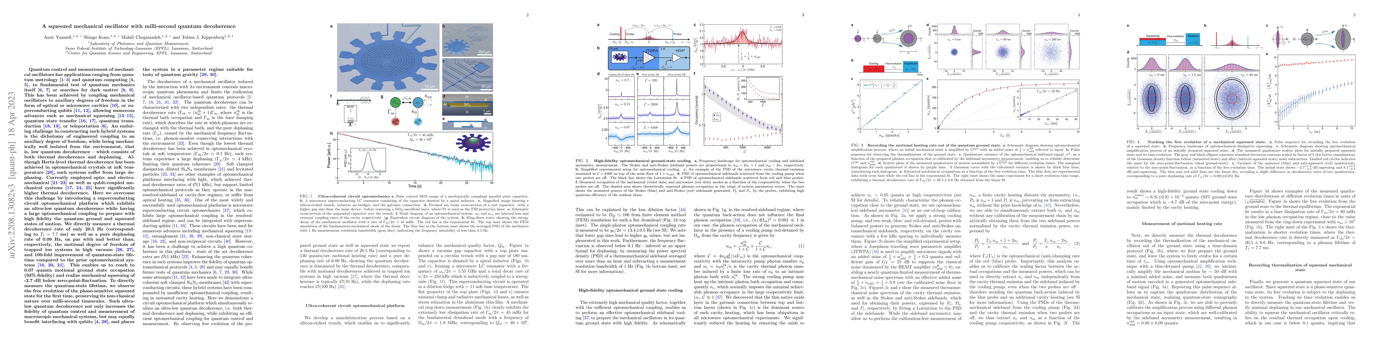 Thumbnail for A squeezed mechanical oscillator with milli-second quantum decoherence