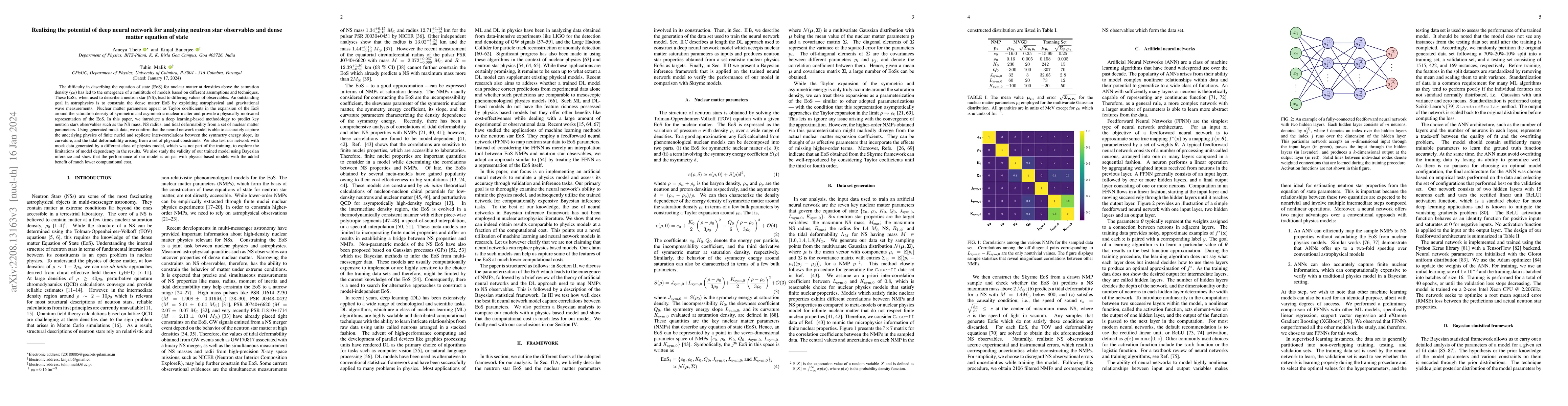 Thumbnail for Realizing the potential of deep neural network for analyzing neutron
  star observables and dense matter equation of state