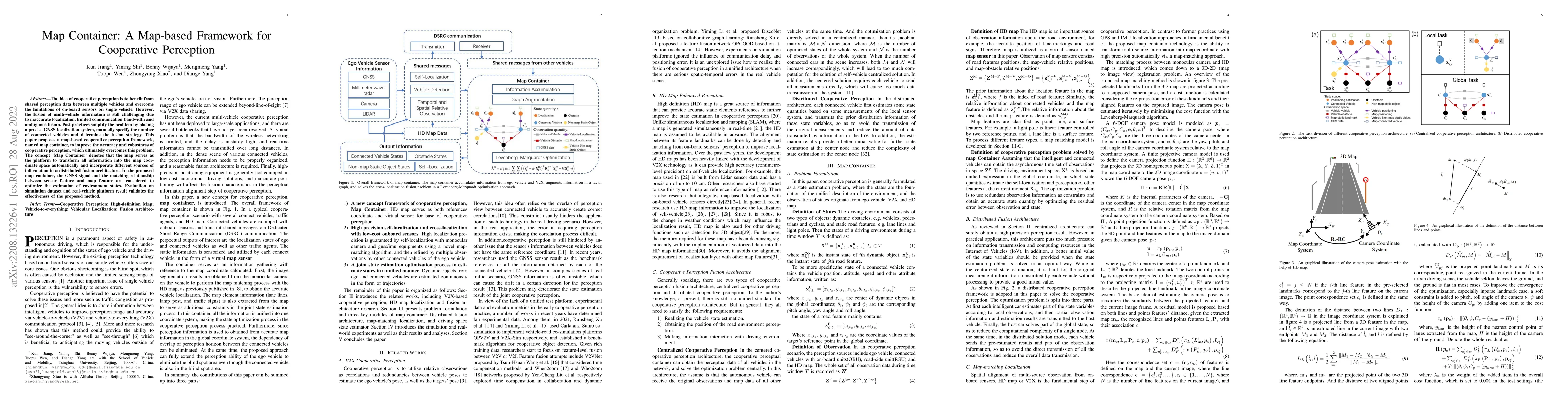 Thumbnail for Map Container: A Map-based Framework for Cooperative Perception