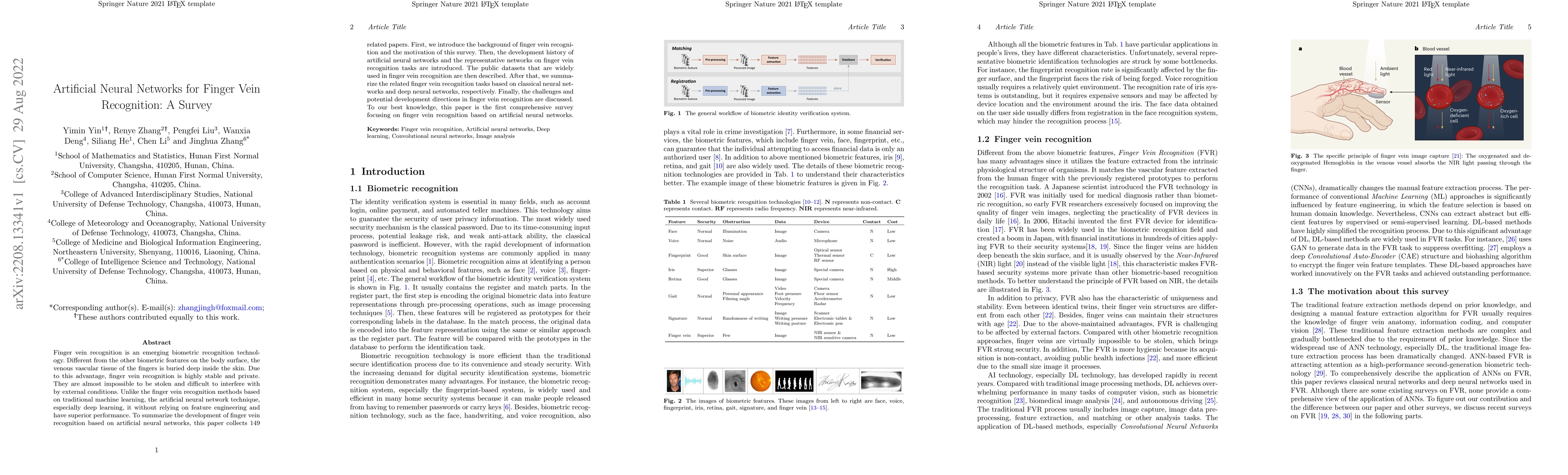 Thumbnail for Artificial Neural Networks for Finger Vein Recognition: A Survey