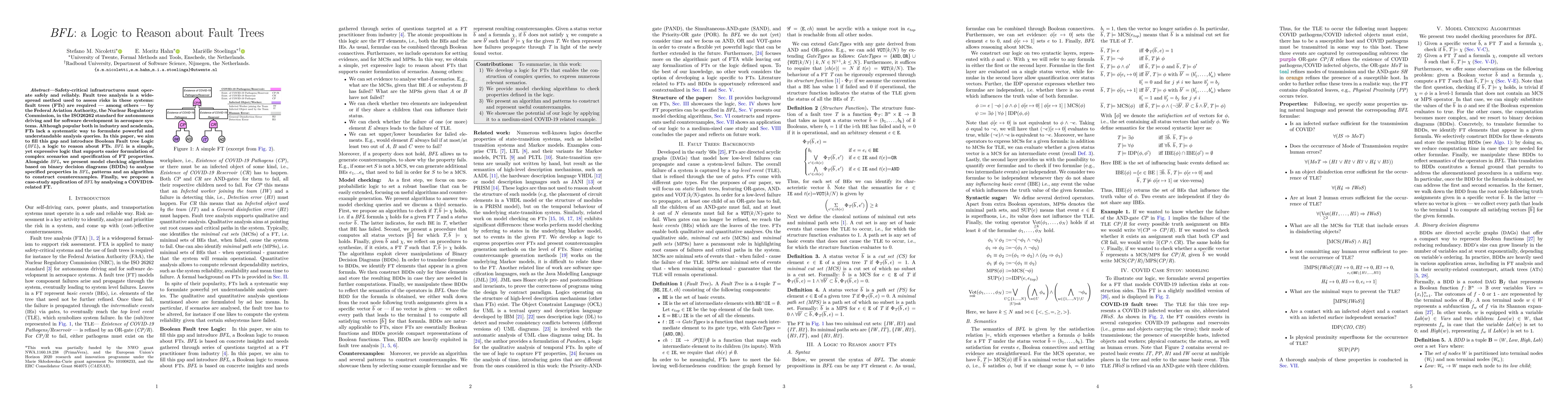 Thumbnail for BFL: a Logic to Reason about Fault Trees