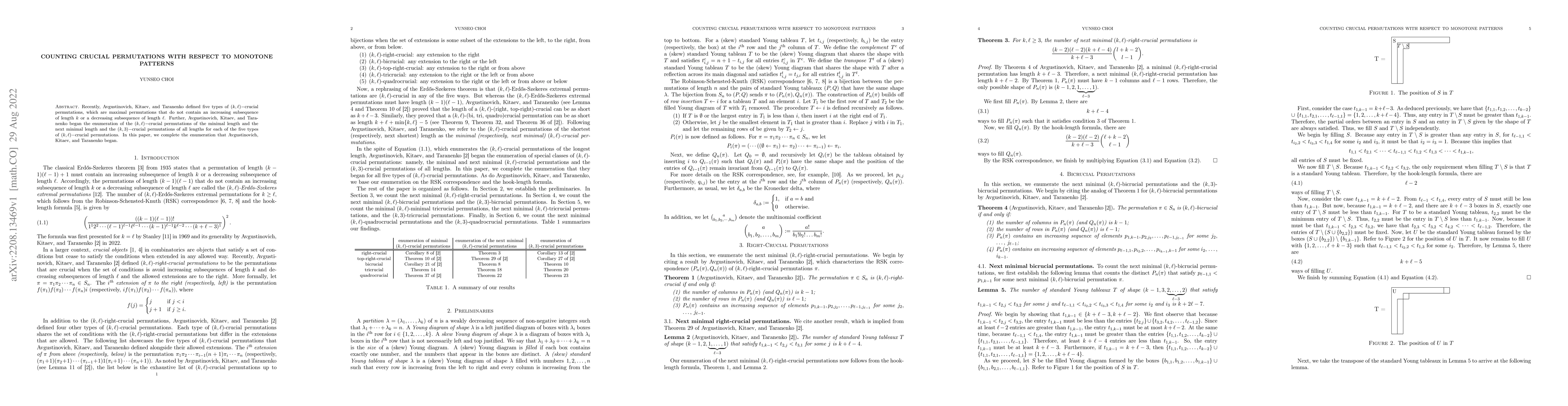 Thumbnail for Counting crucial permutations with respect to monotone patterns