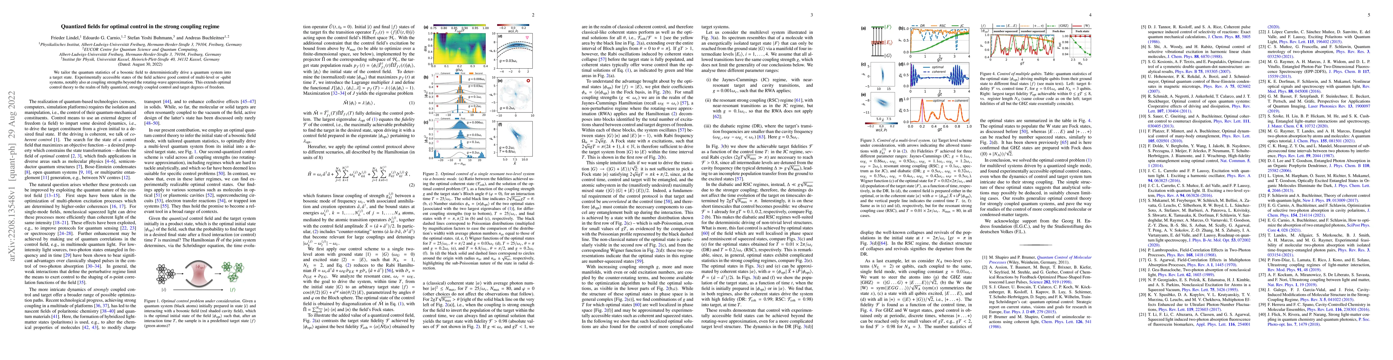Thumbnail for Quantized fields for optimal control in the strong coupling regime