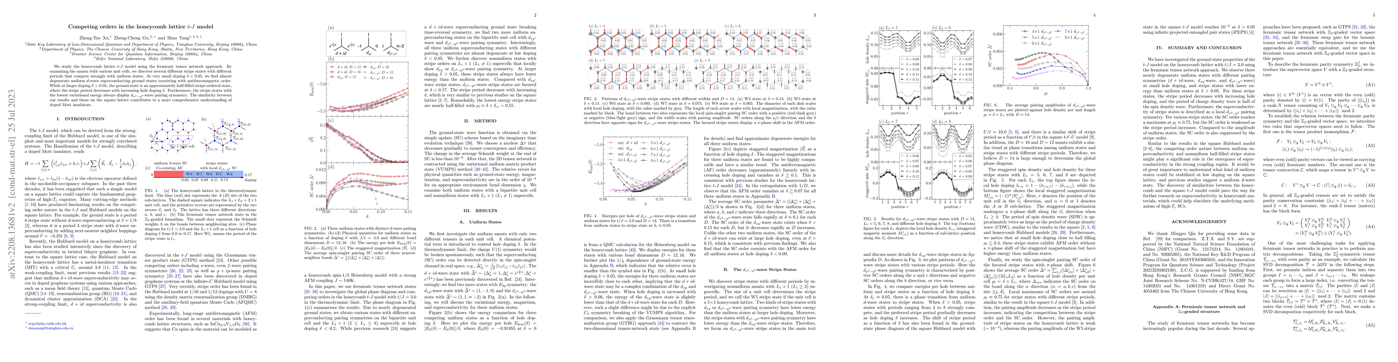 Thumbnail for Competing orders in the honeycomb lattice $t$-$J$ model