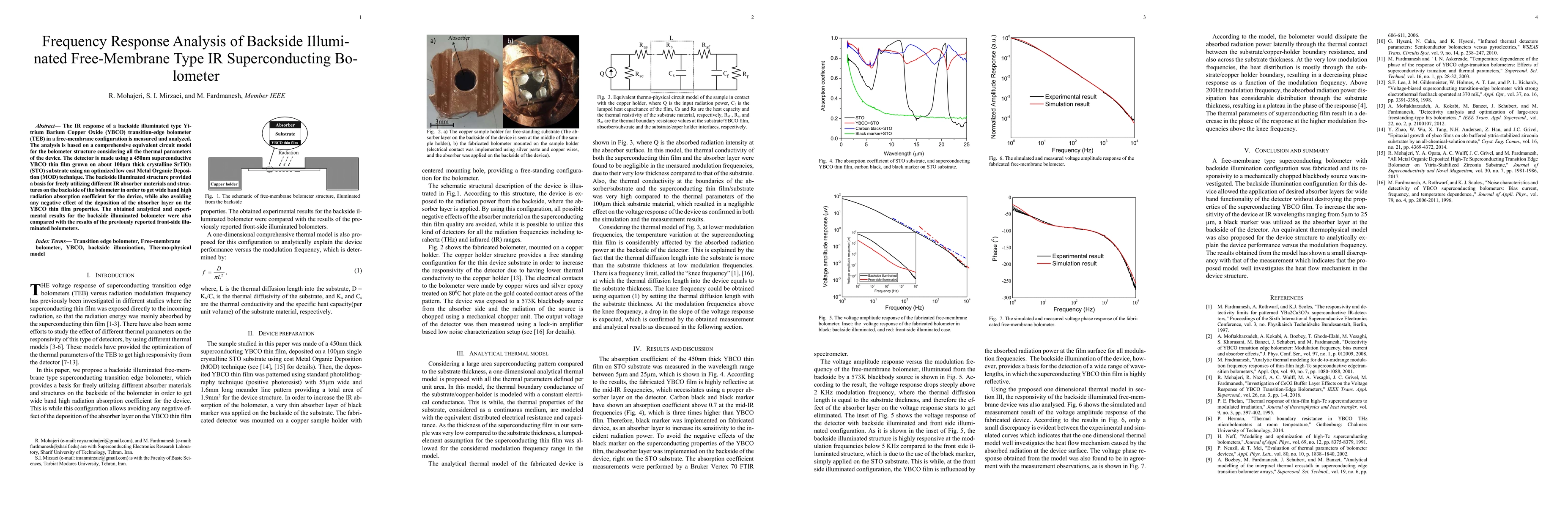 Thumbnail for Frequency Response Analysis of Backside Illuminated Free-Membrane Type
  IR Superconducting Bolometer