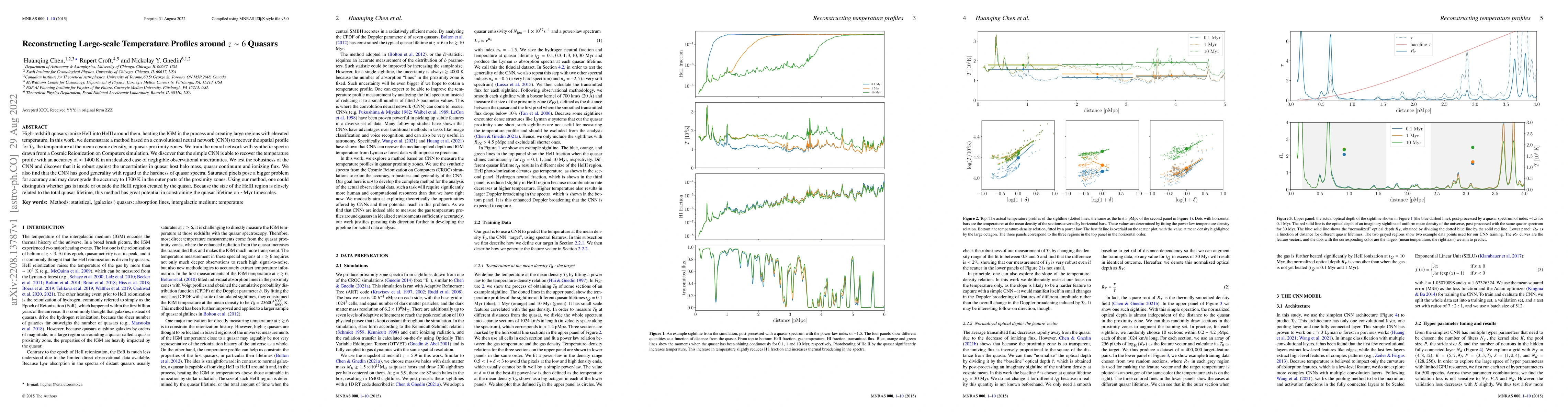 Thumbnail for Reconstructing Large-scale Temperature Profiles around $z\sim 6$ Quasars