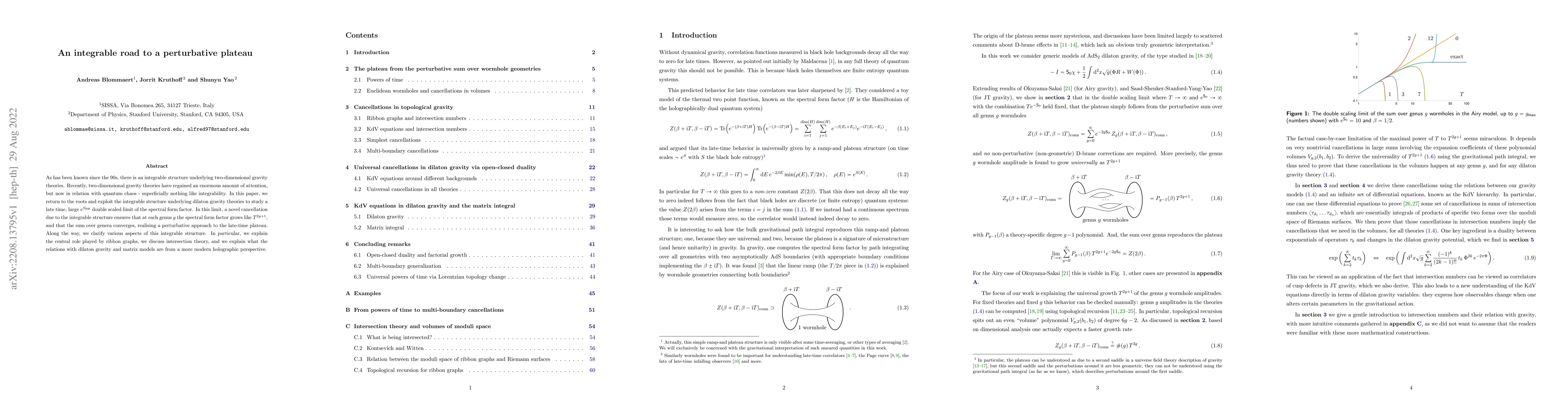 Thumbnail for An integrable road to a perturbative plateau