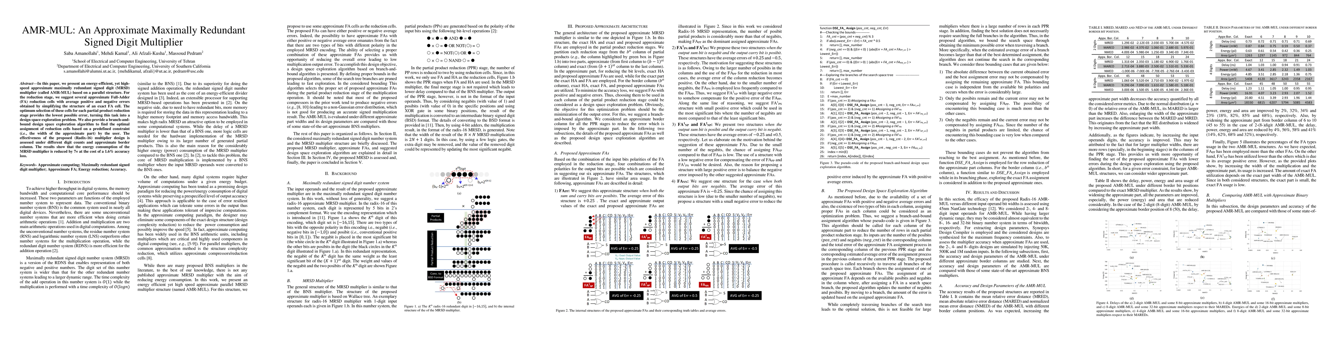 Thumbnail for AMR-MUL: An Approximate Maximally Redundant Signed Digit Multiplier