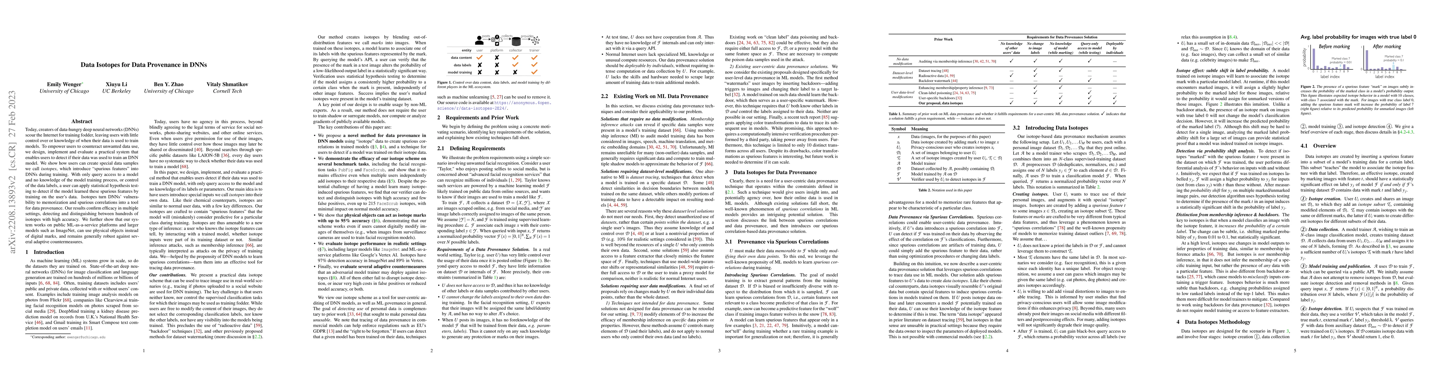 Thumbnail for Data Isotopes for Data Provenance in DNNs