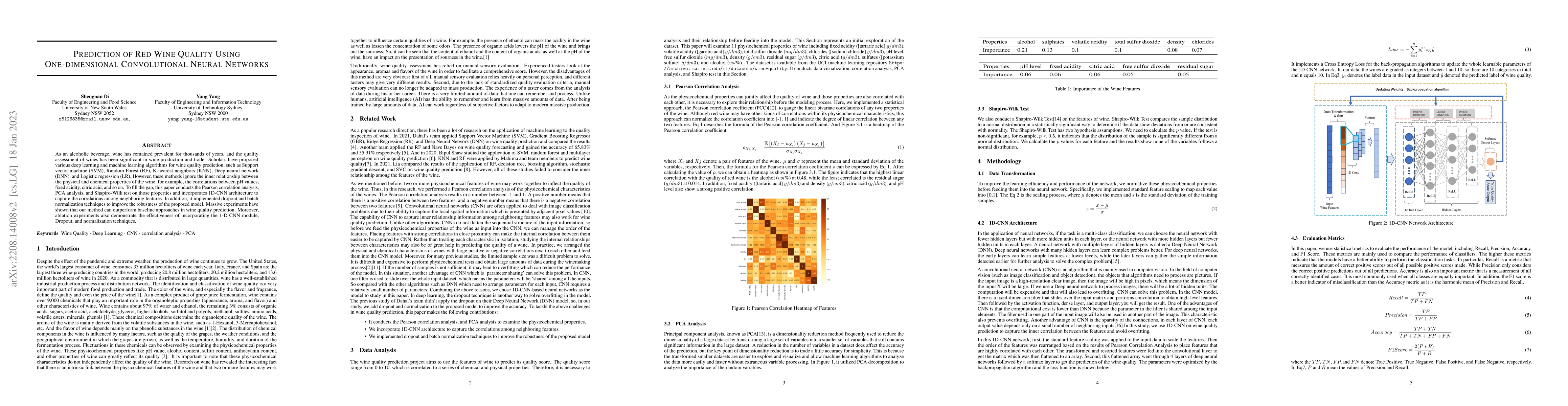 Thumbnail for Prediction of Red Wine Quality Using One-dimensional Convolutional
  Neural Networks