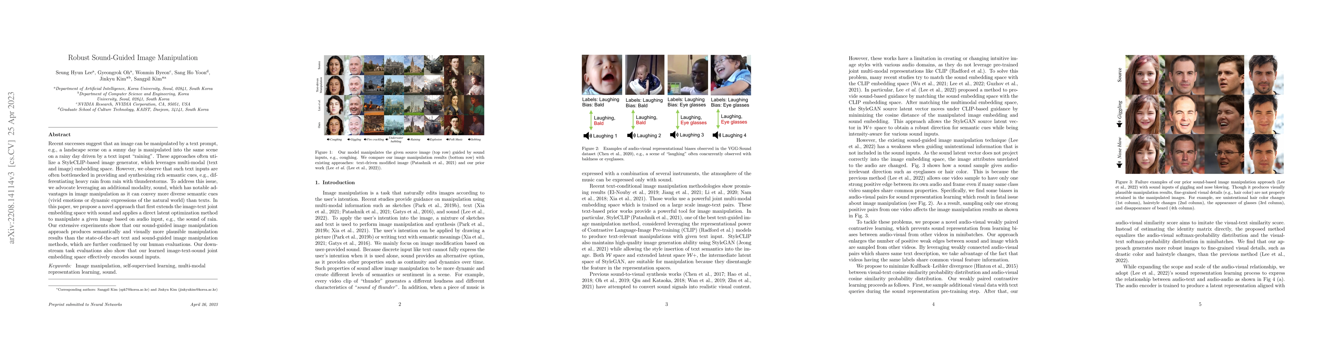 Thumbnail for Robust Sound-Guided Image Manipulation