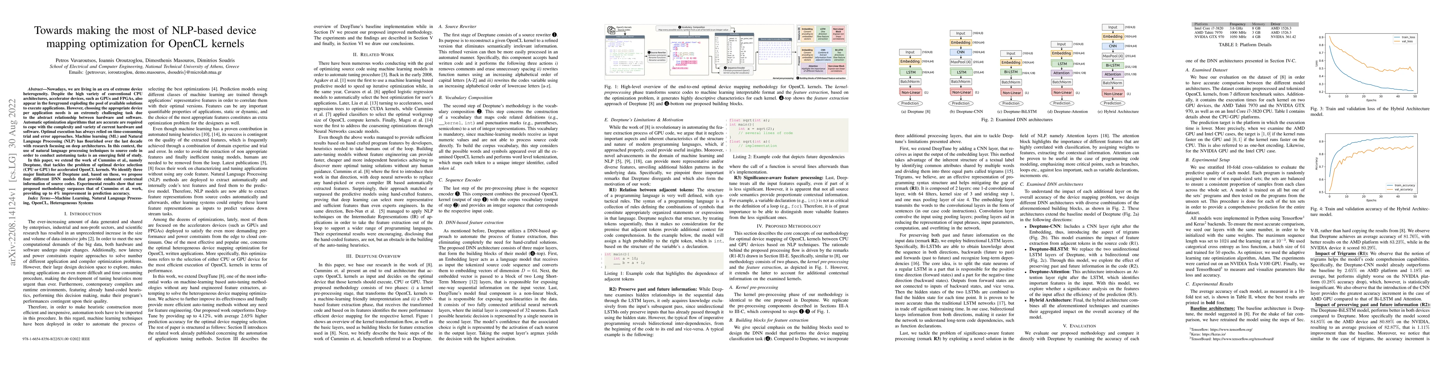 Thumbnail for Towards making the most of NLP-based device mapping optimization for
  OpenCL kernels