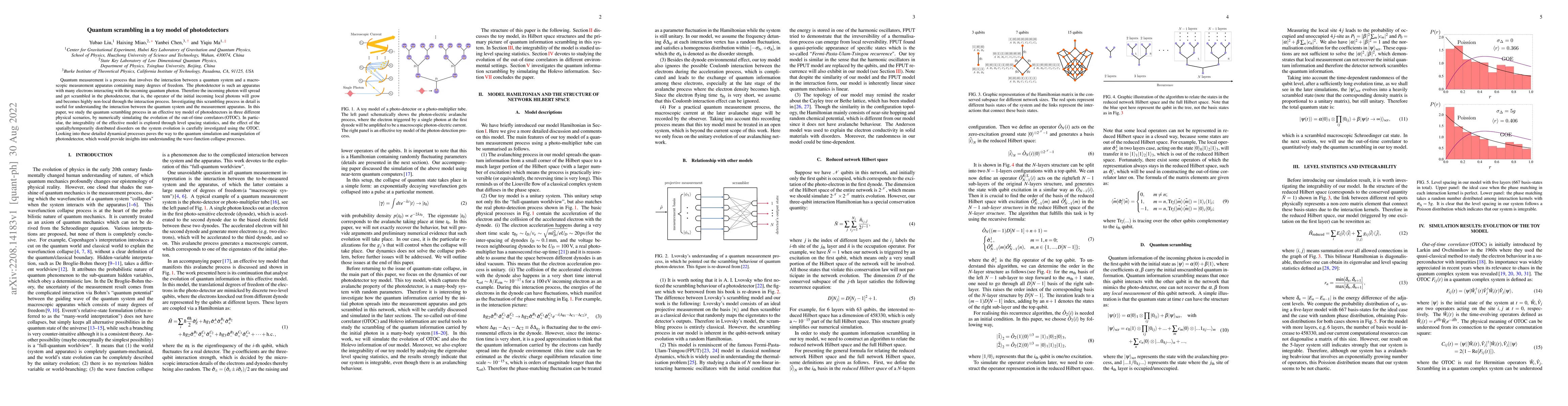Thumbnail for Quantum scrambling in a toy model of photodetectors