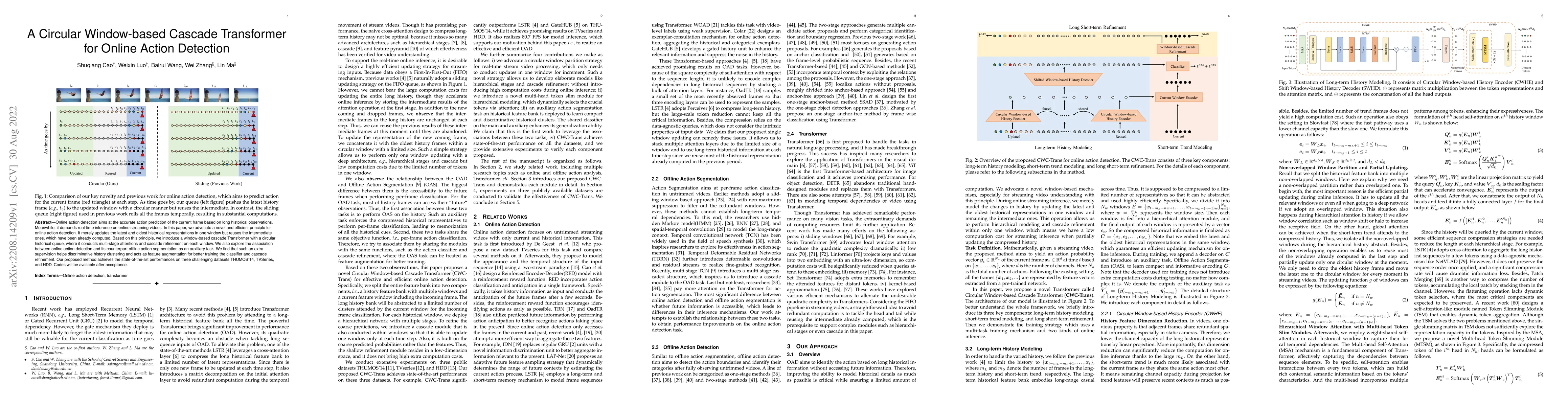 Thumbnail for A Circular Window-based Cascade Transformer for Online Action Detection