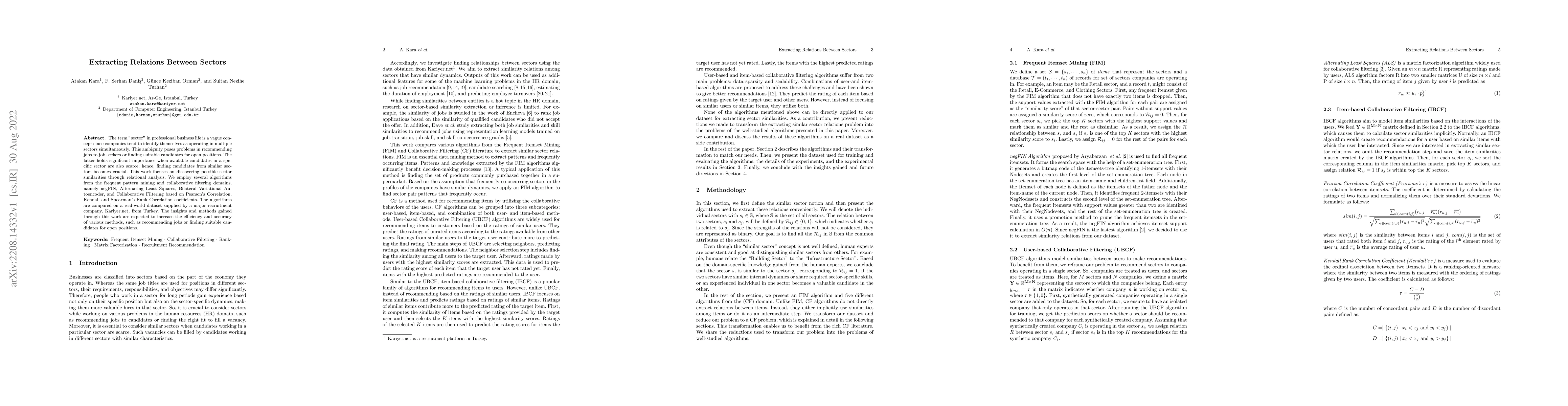 Thumbnail for Extracting Relations Between Sectors