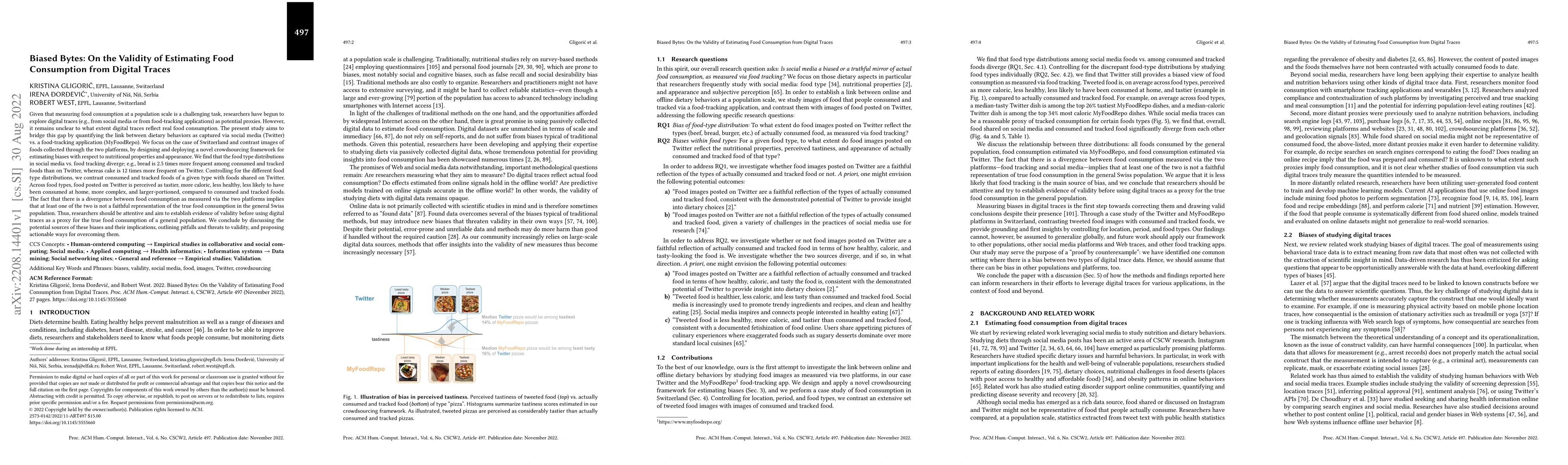 Thumbnail for Biased Bytes: On the Validity of Estimating Food Consumption from
  Digital Traces