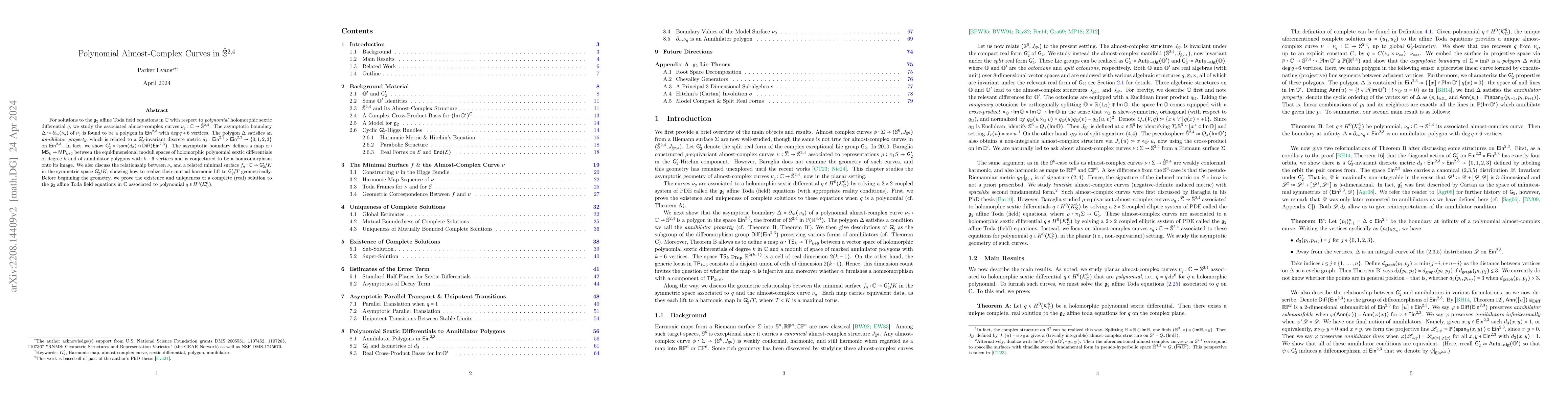 Thumbnail for Polynomial Almost-Complex Curves in $\hat{\mathbb{S}}^{2,4}$
