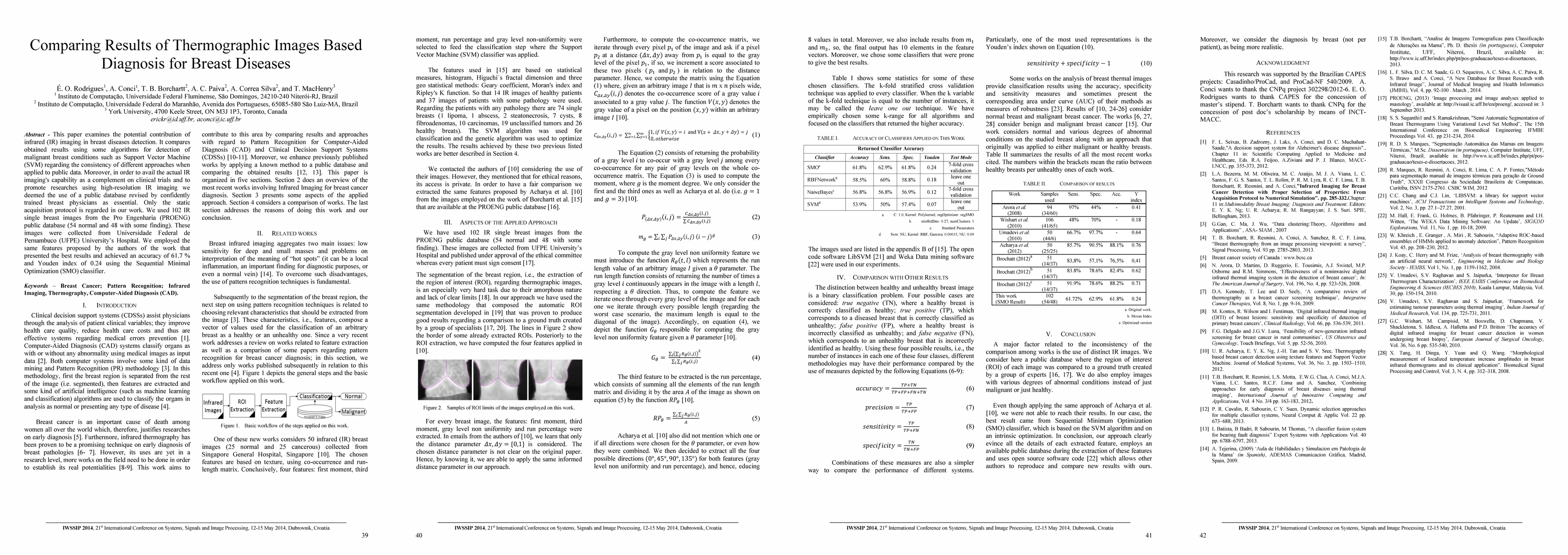 Thumbnail for Comparing Results of Thermographic Images Based Diagnosis for Breast
  Diseases
