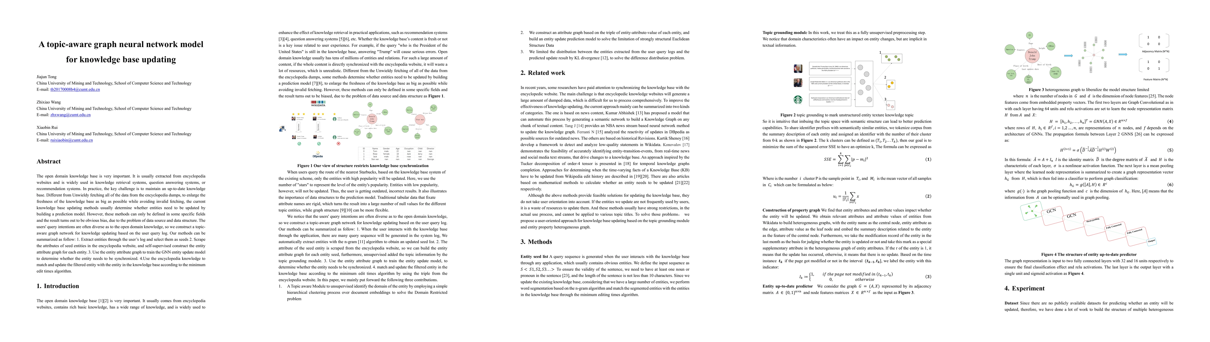 Thumbnail for A topic-aware graph neural network model for knowledge base updating