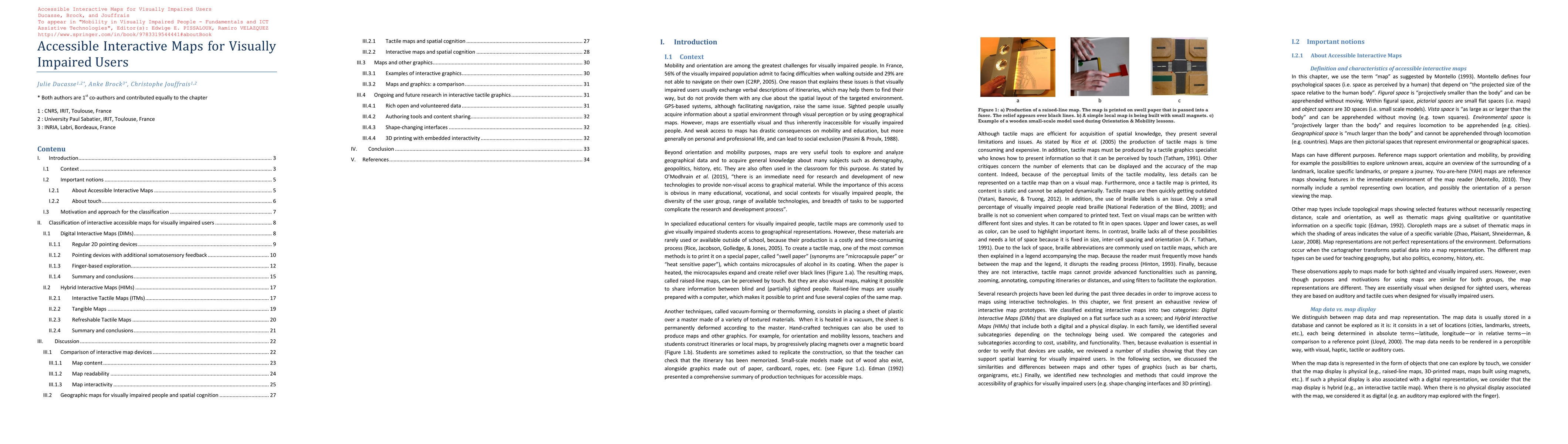 Thumbnail for Accessible Interactive Maps for Visually Impaired Users