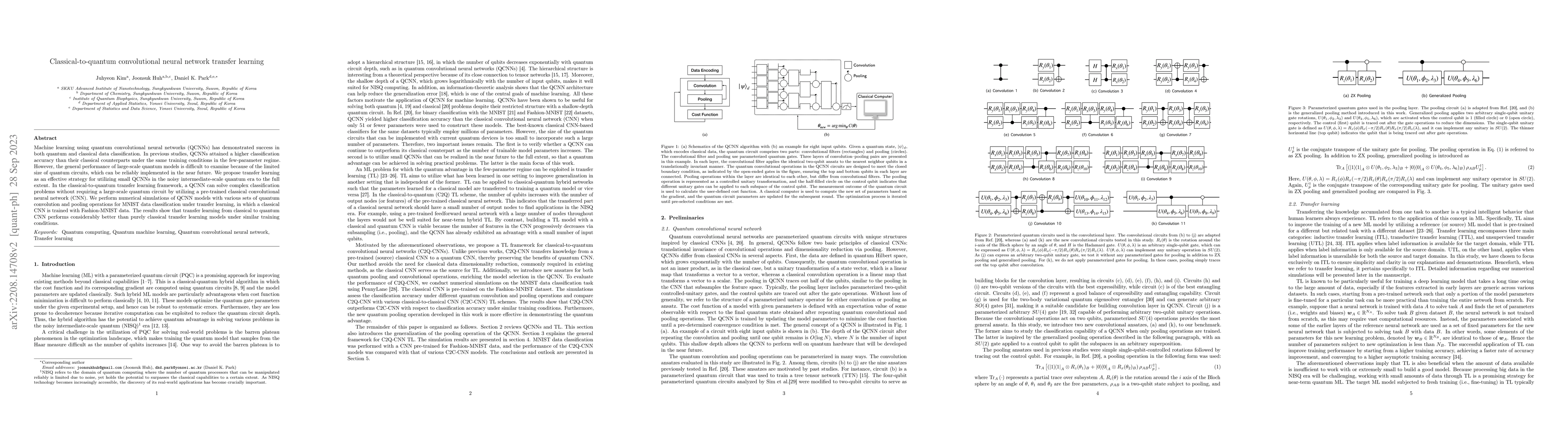 Thumbnail for Classical-to-quantum convolutional neural network transfer learning