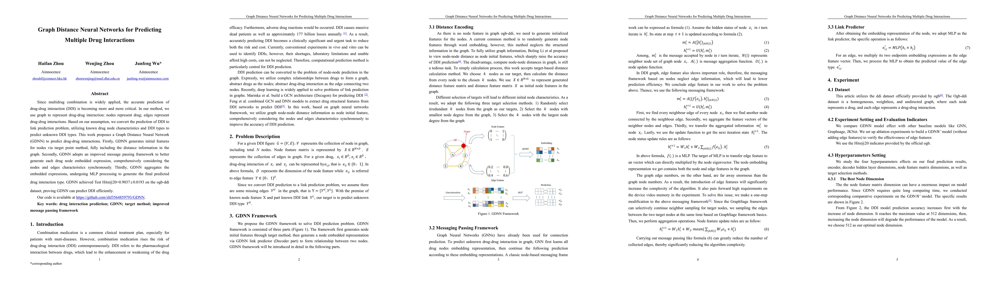 Thumbnail for Graph Distance Neural Networks for Predicting Multiple Drug Interactions