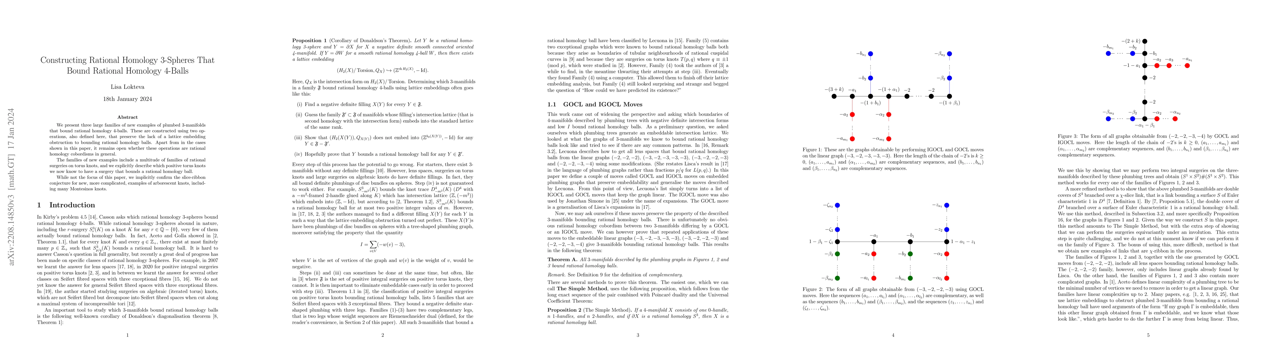 Thumbnail for Constructing Rational Homology 3-Spheres That Bound Rational Homology
  4-Balls