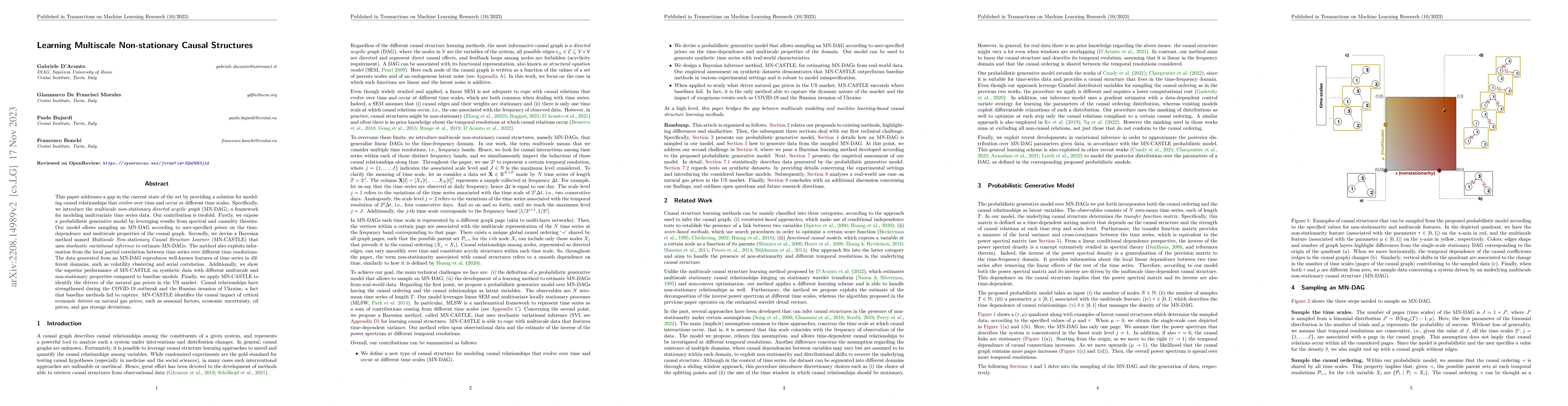 Thumbnail for Learning Multiscale Non-stationary Causal Structures