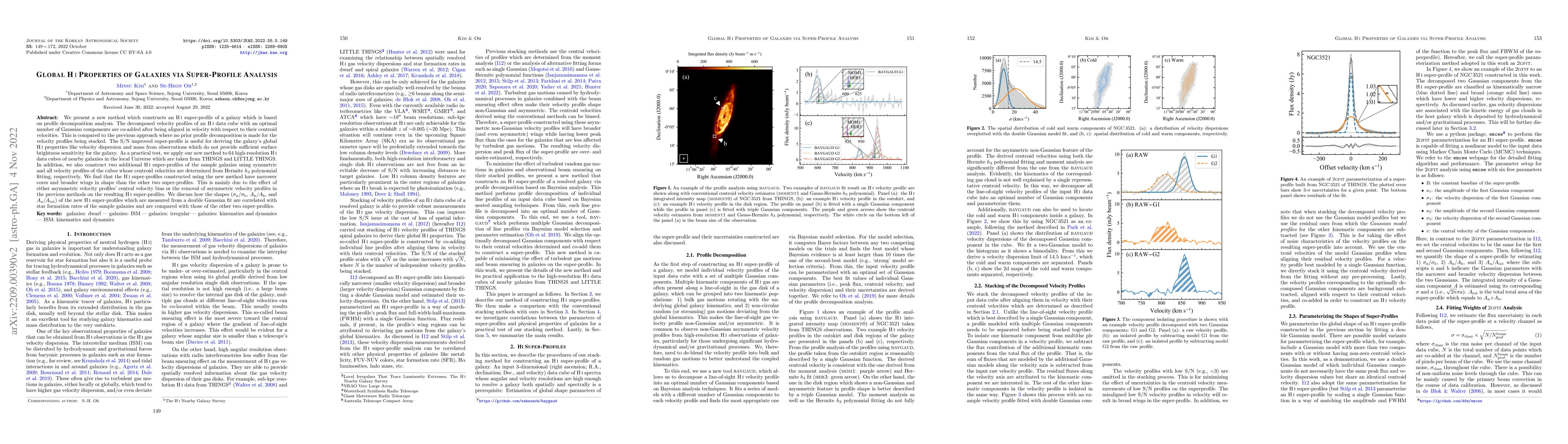 Thumbnail for Global HI Properties of Galaxies via Super-profile Analysis