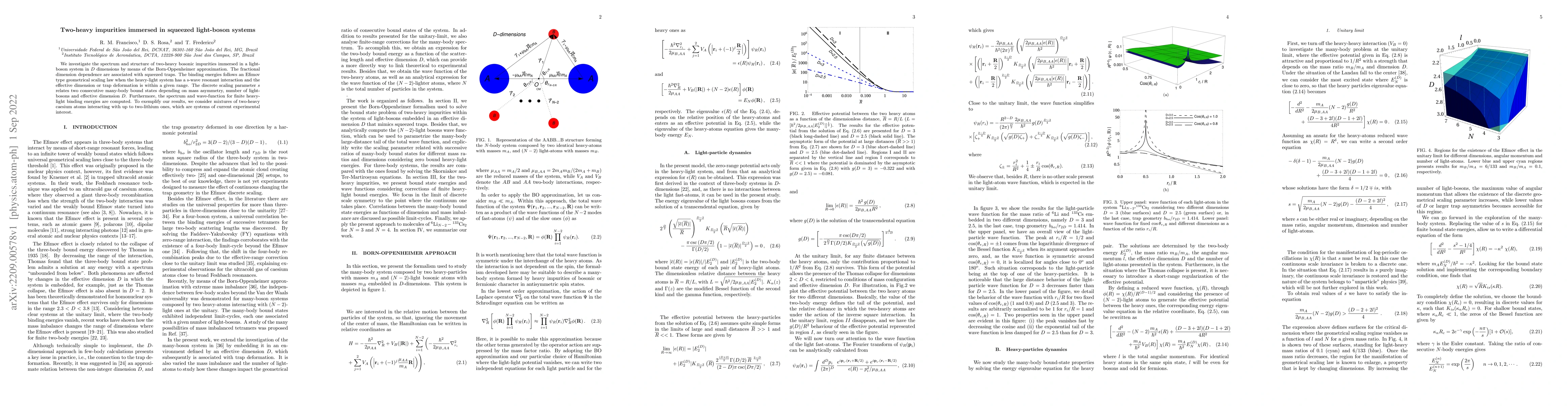 Thumbnail for Two-heavy impurities immersed in squeezed light-boson systems