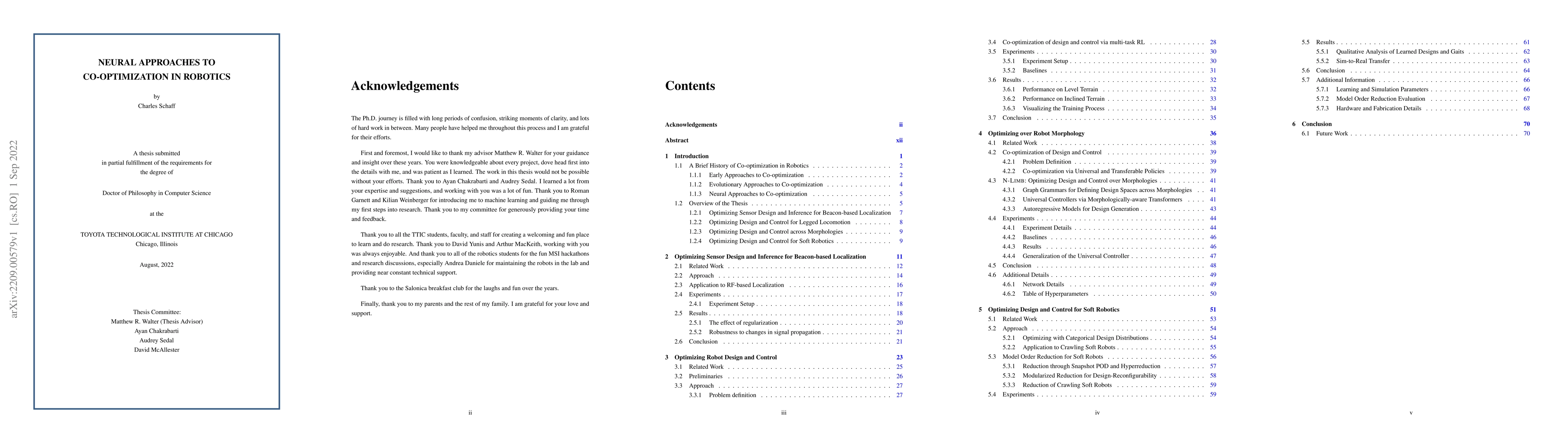 Thumbnail for Neural Approaches to Co-Optimization in Robotics