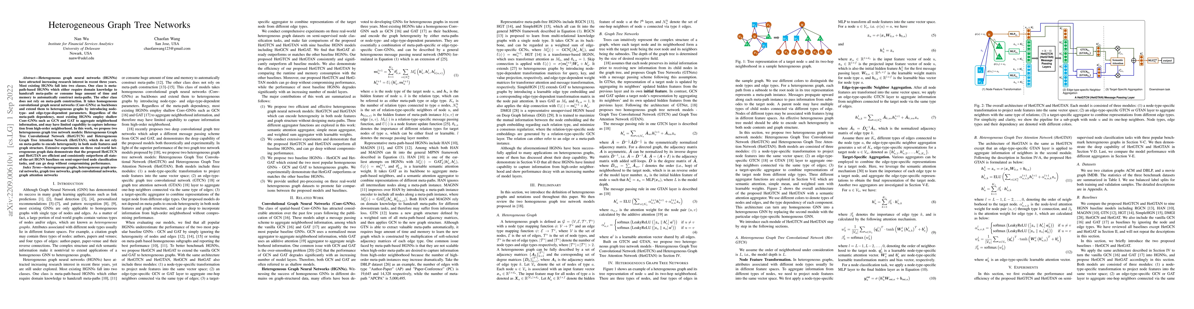 Thumbnail for Heterogeneous Graph Tree Networks