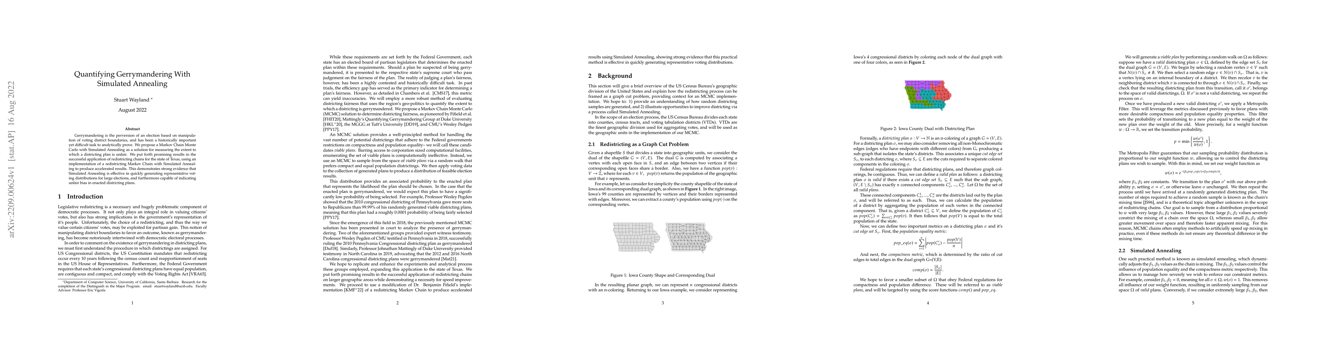 Thumbnail for Quantifying Gerrymandering With Simulated Annealing