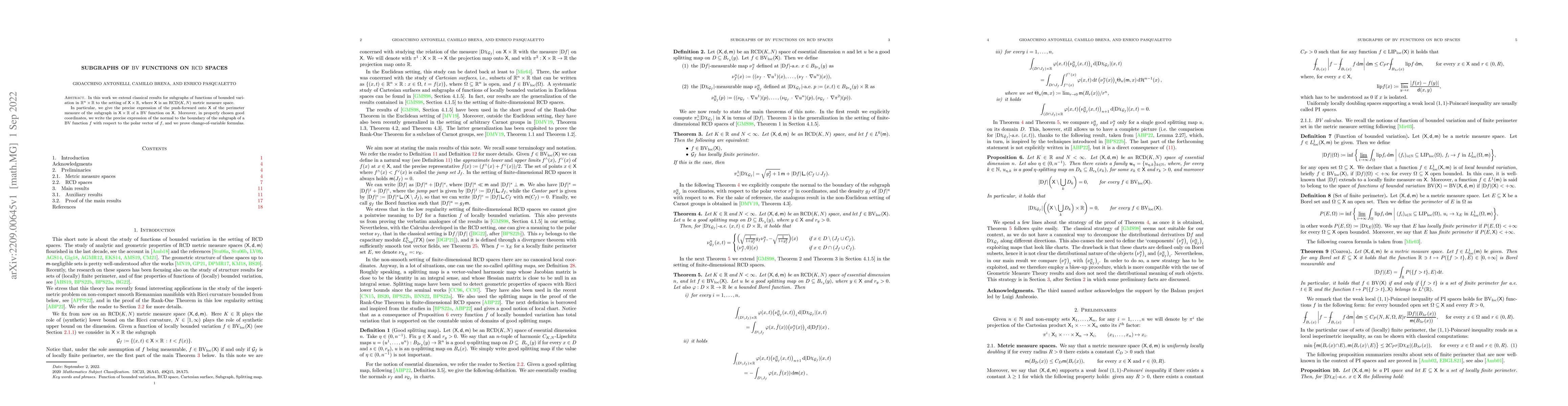 Thumbnail for Subgraphs of $\rm BV$ functions on $\rm RCD$ spaces