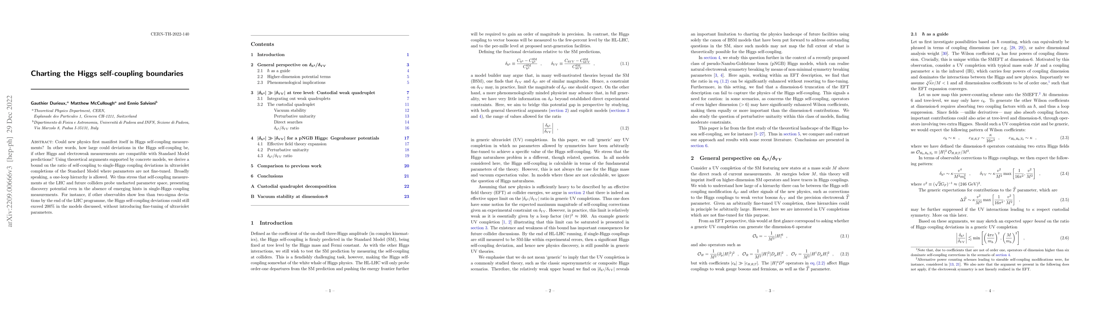 Thumbnail for Charting the Higgs self-coupling boundaries