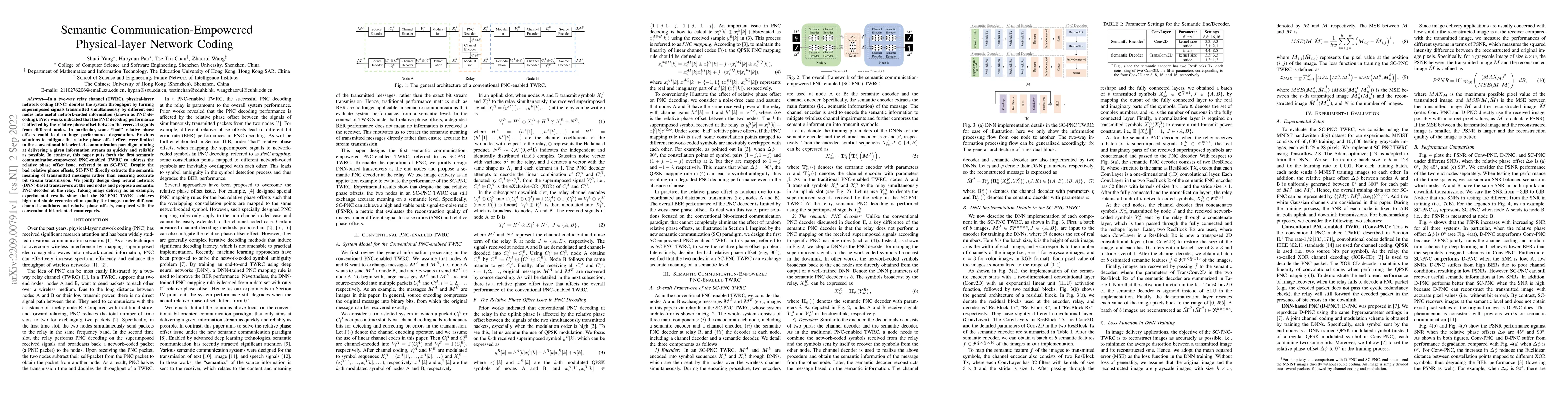 Thumbnail for Semantic Communication-Empowered Physical-layer Network Coding