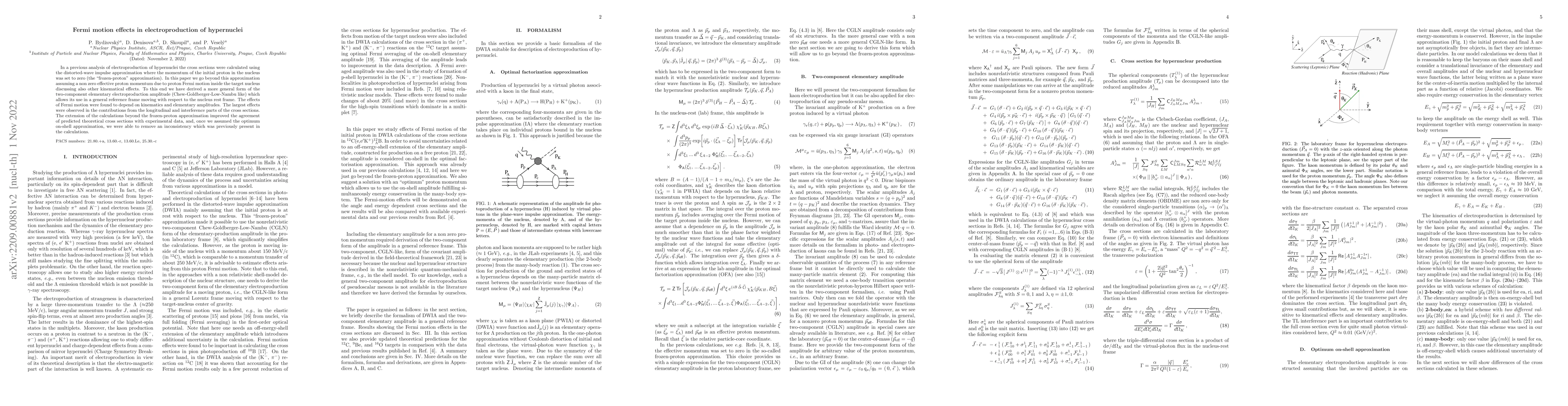 Thumbnail for Fermi motion effects in electroproduction of hypernuclei