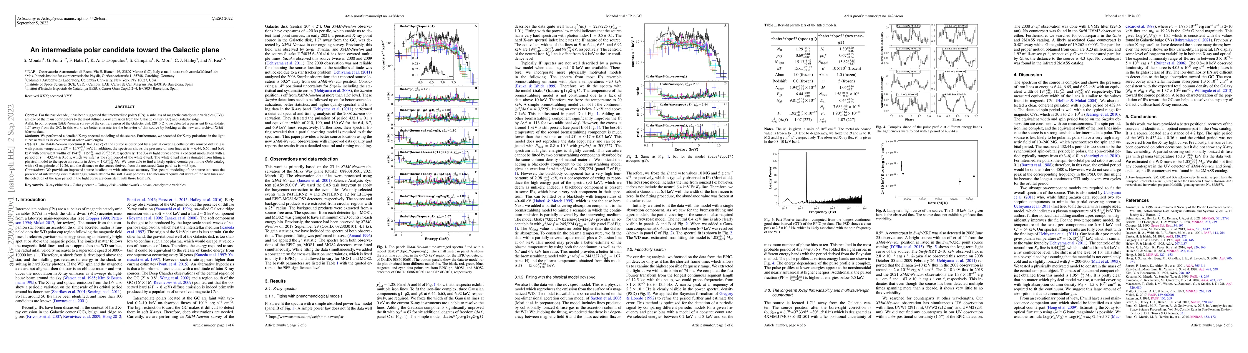 Thumbnail for An intermediate polar candidate toward the Galactic plane