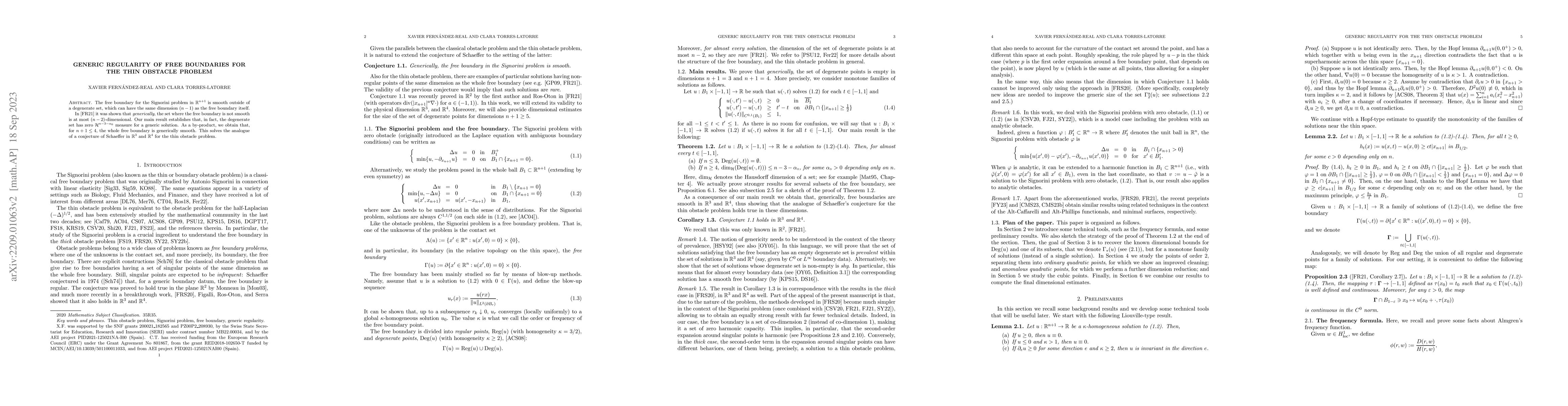 Thumbnail for Generic regularity of free boundaries for the thin obstacle problem