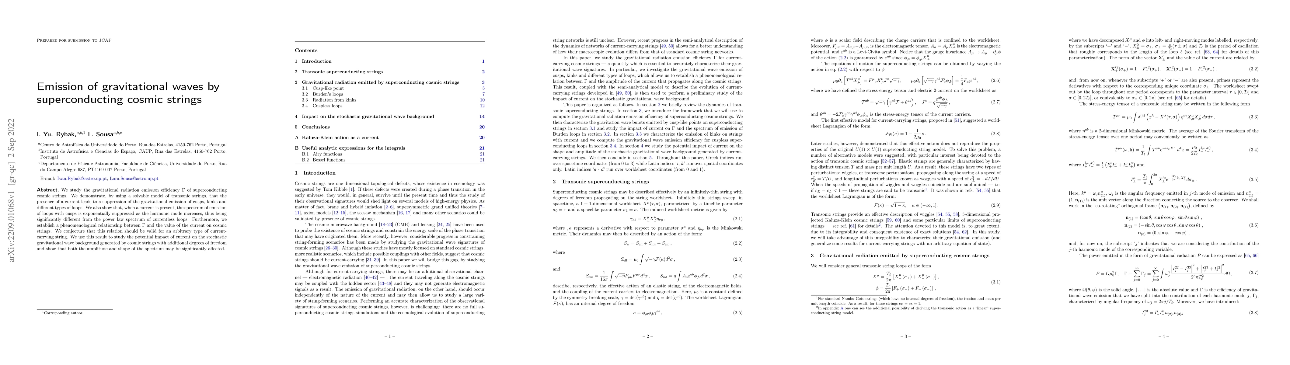 Thumbnail for Emission of gravitational waves by superconducting cosmic strings