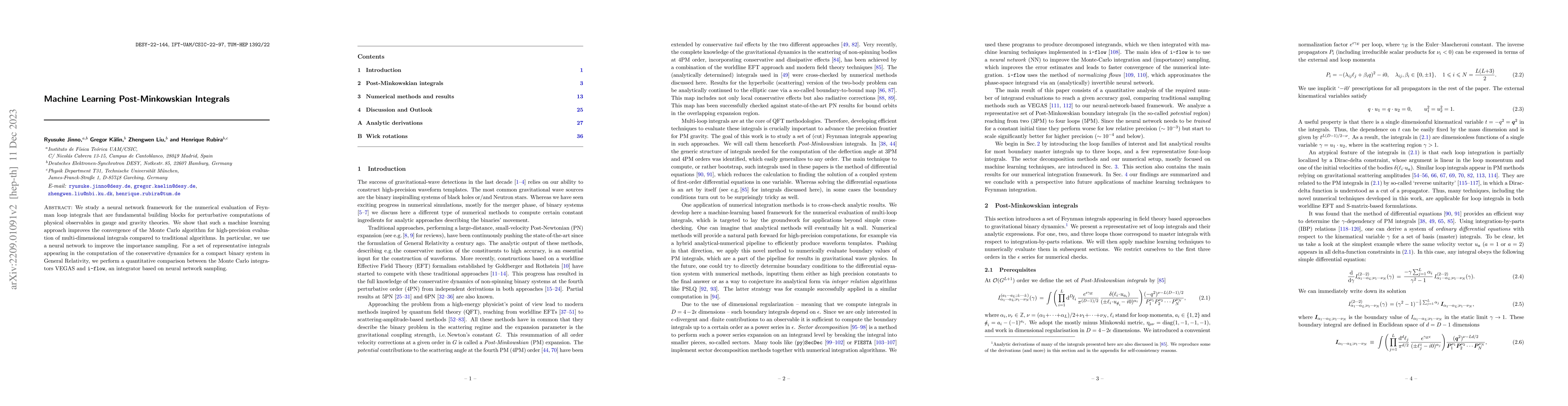 Thumbnail for Machine Learning Post-Minkowskian Integrals