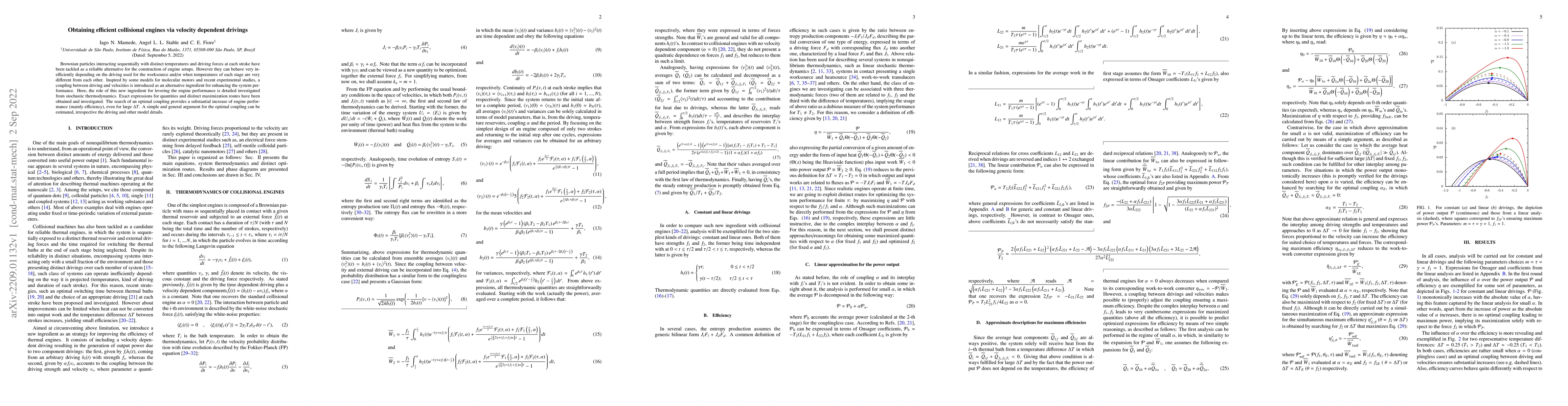 Thumbnail for Obtaining efficient collisional engines via velocity dependent drivings